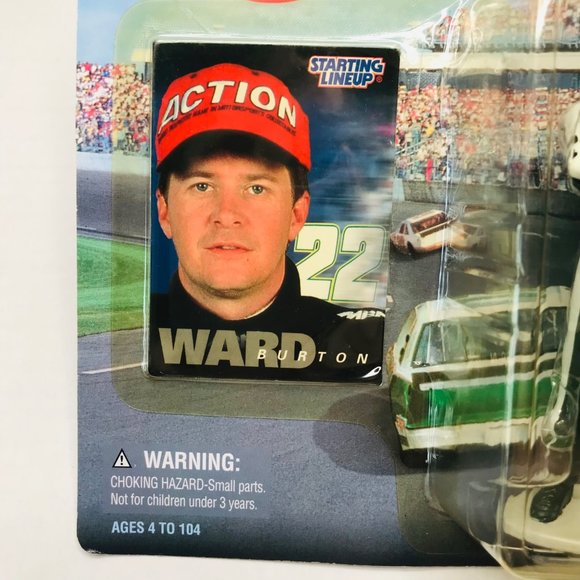 Vintage Starting Lineup Ward Burton Figure Winners Circle 1997 With Card New - Picture 4 of 10